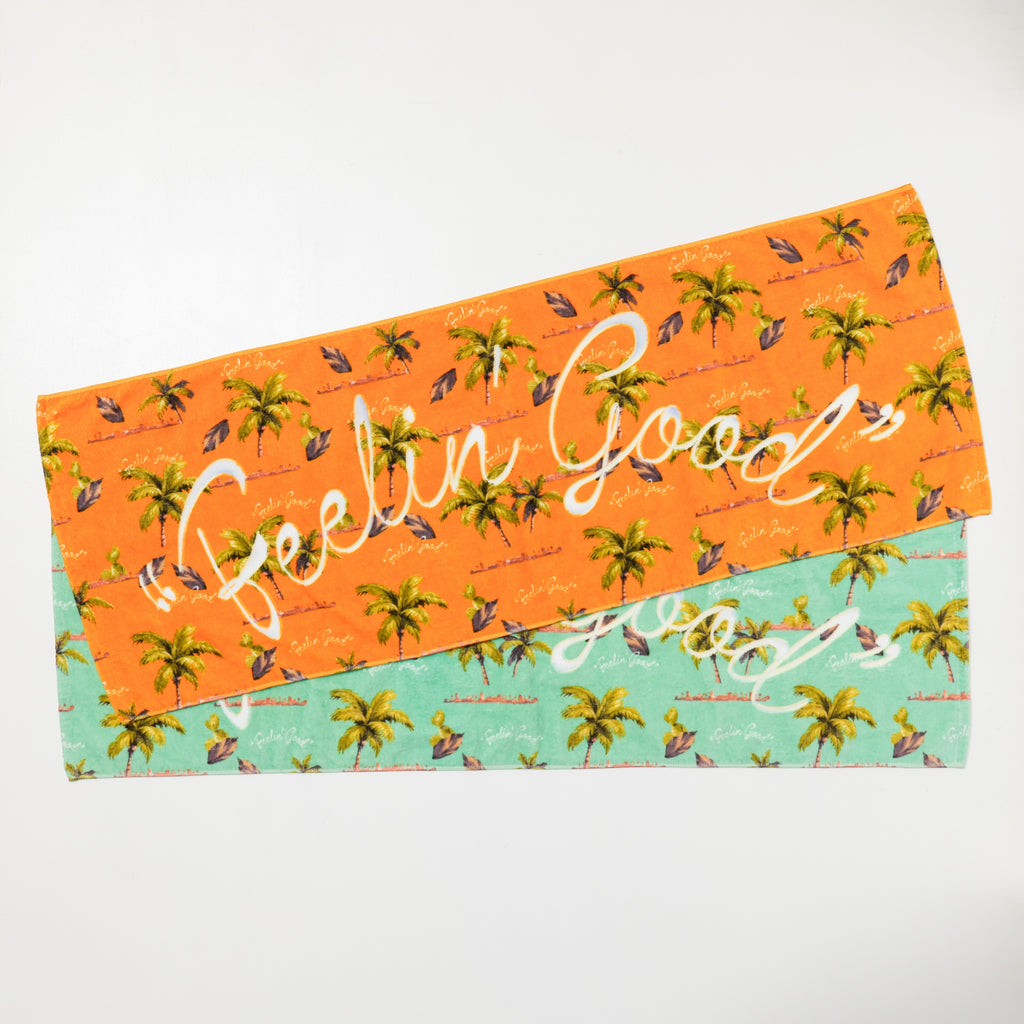 藤井風さん！Feelin' Good Towel タオル オレンジ Fujii Kaze Official