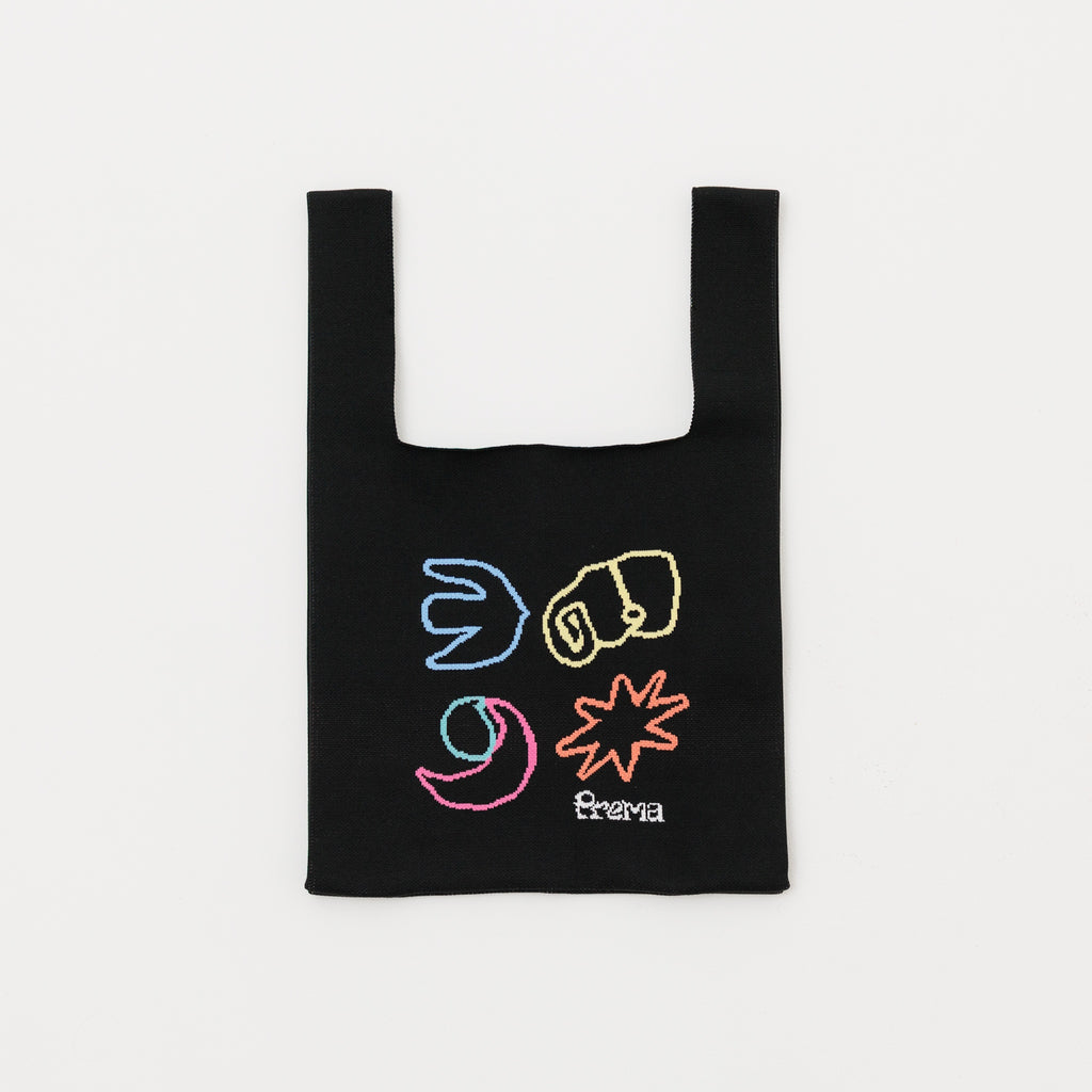 【未使用新品】藤井風 トートバッグ Black Prema Prema Knit Bag – Fujii Kaze Official Merch Store